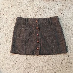 American eagle wool blend skirt